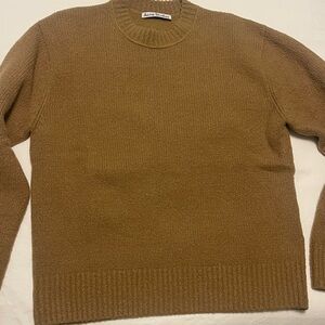 Acne Tan Crewneck Men's Sweater